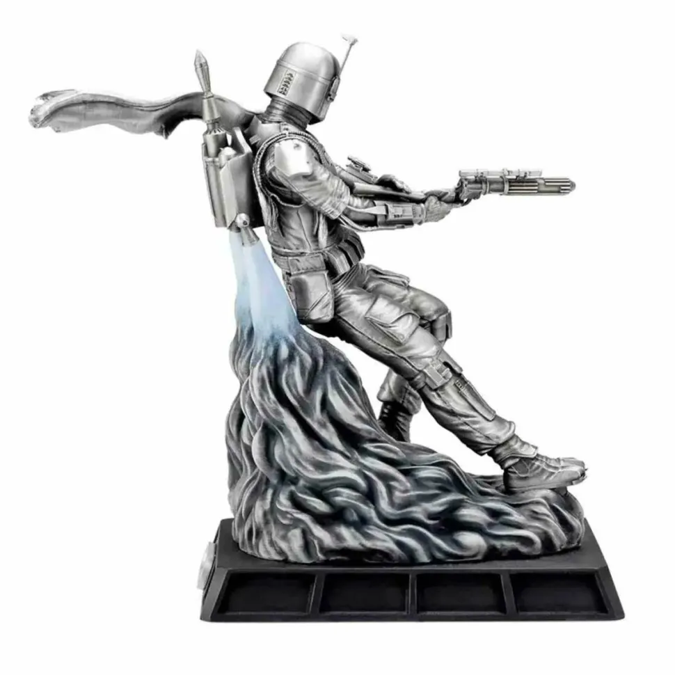 Star Wars - Boba Fett Battle Ready Limited Edition 8" Pewter Statue