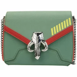 Star Wars - Boba Fett Cosplay 7” Faux Leather Crossbody Bag