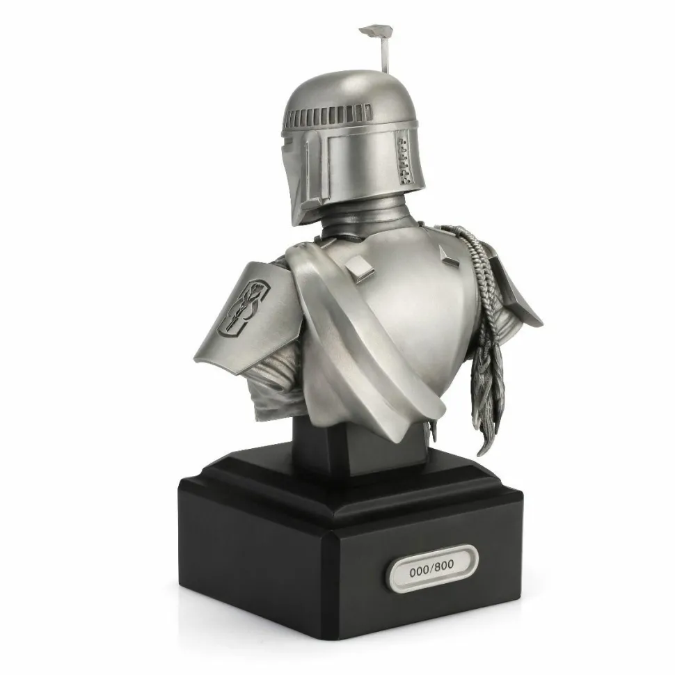 Star Wars - Boba Fett Limited Edition 8” Pewter Bust