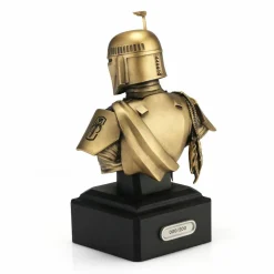 Star Wars - Boba Fett Limited Edition Gilt 8” Pewter Bust