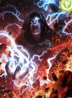 Star Wars - Darth Sidious: Unlimited Power Mythos Fine Art Print by Fabian Schlaga