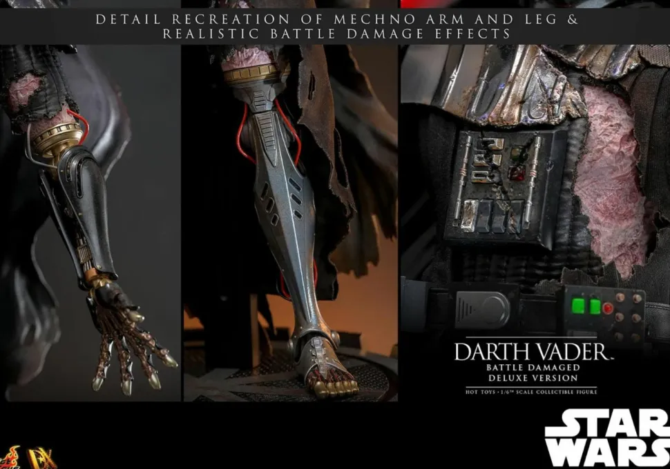 Star Wars - Darth Vader (Battle Damaged) Deluxe 1/6th Scale Hot Toys Action Figure