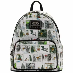 Star Wars - Darth Vader Comic Strip 10” Faux Leather Mini Backpack