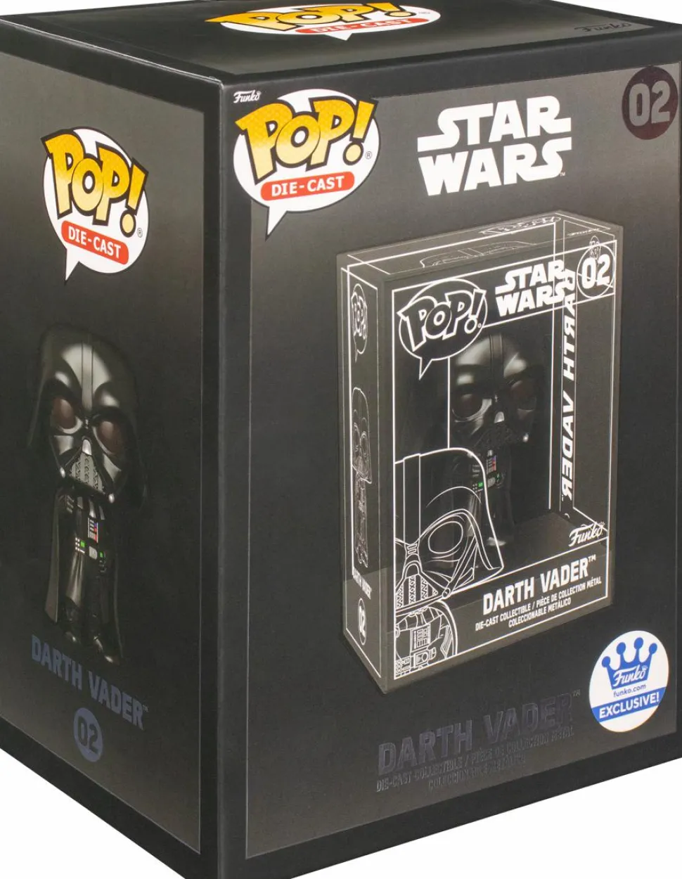 Star Wars - Darth Vader Diecast Metal Pop! Vinyl Figure (Funko / Popcultcha Exclusive)