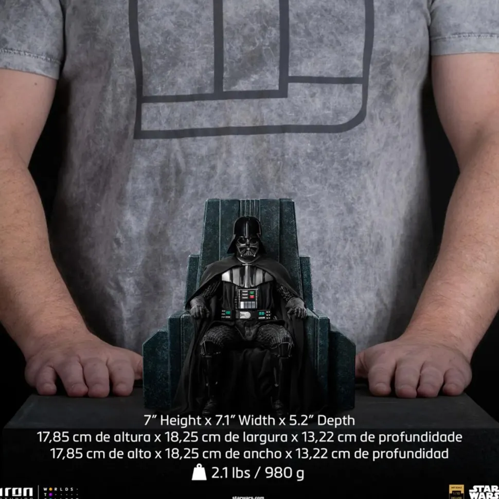 Star Wars - Darth Vader on Throne 1/10th Scale Statue