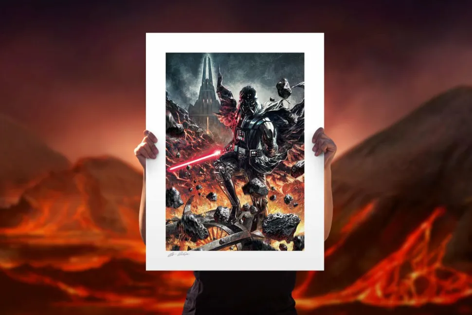 Star Wars - Darth Vader: The Chosen One Fine Art Print by Marco Mastrazzo