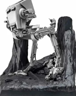 Star Wars - Endor AT-ST Limited Edition 7" Pewter Diorama Statue