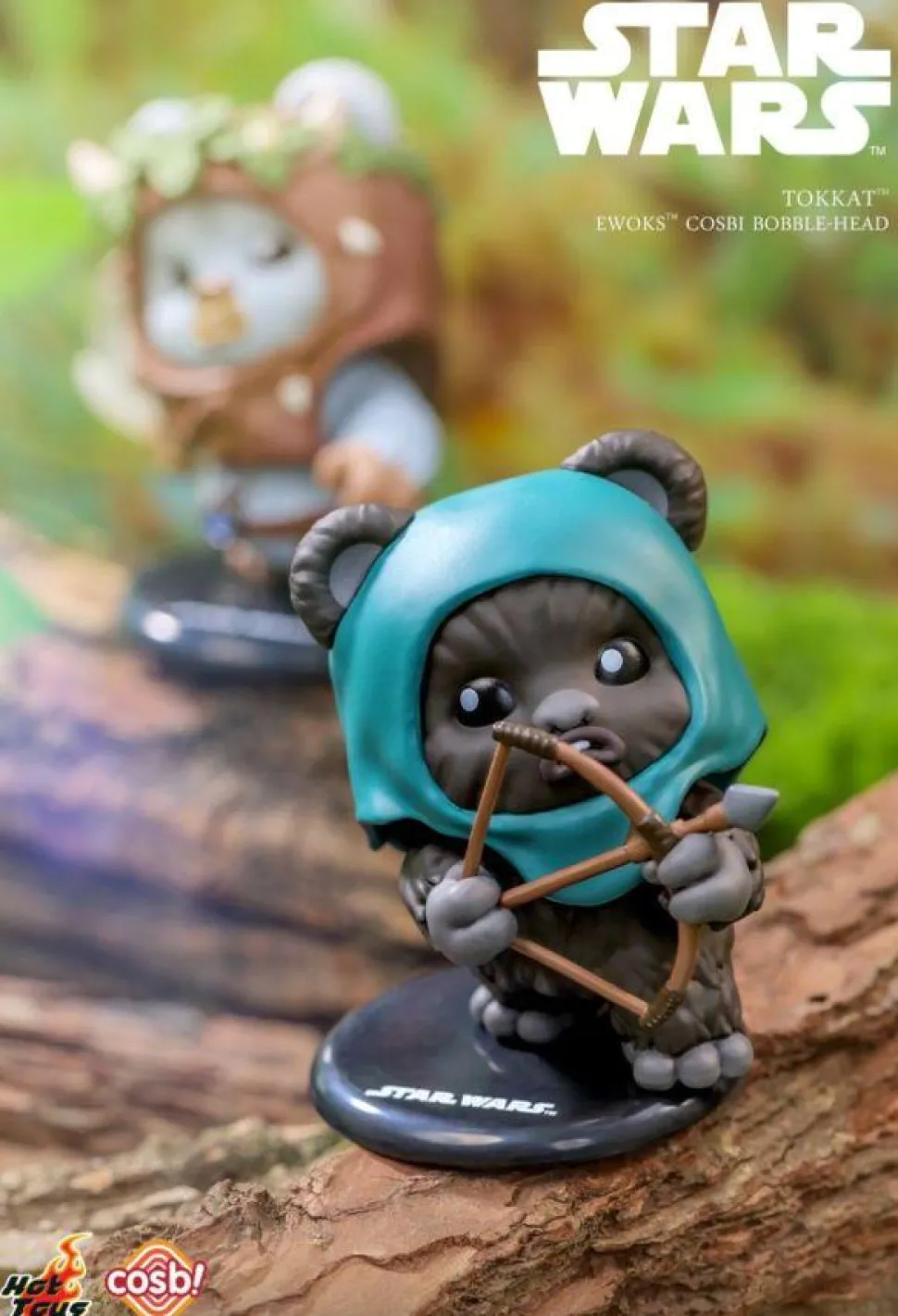 Star Wars - Ewok Cosbi Bobble-Head Collection Blind Box Hot Toys Figure (Single Unit)