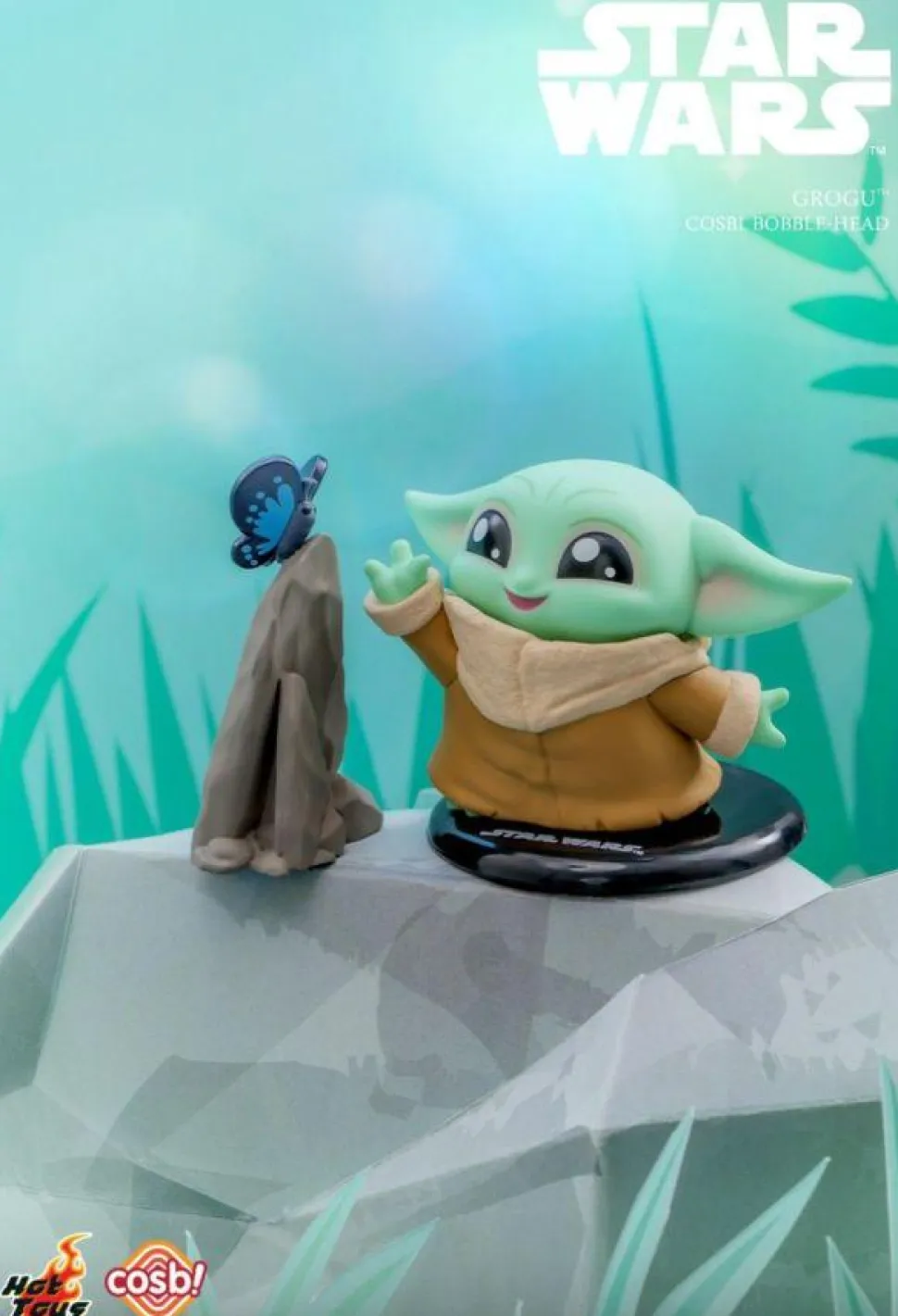 Star Wars - Grogu Cosbi Bobble-Head Collection Blind Box Hot Toys Figure (Single Unit)