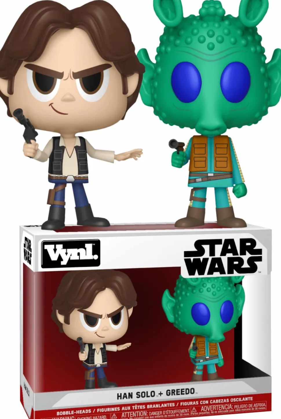 Star Wars - Han Solo & Greedo Vynl. Vinyl Figure 2-Pack