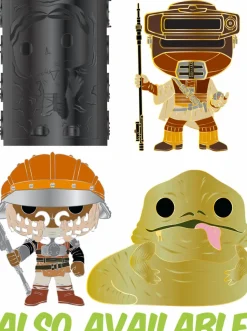 Star Wars - Jabba the Hutt 4” Pop! Enamel Pin