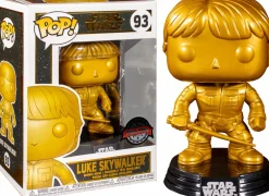 Star Wars - Luke Skywalker Metallic Gold Pop! Vinyl Figure