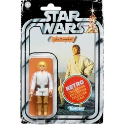 Star Wars - Luke Skywalker, Darth Vader, Han Solo, Princess Leia, Chewbacca & Stormtrooper Retro Collection Kenner 3.75