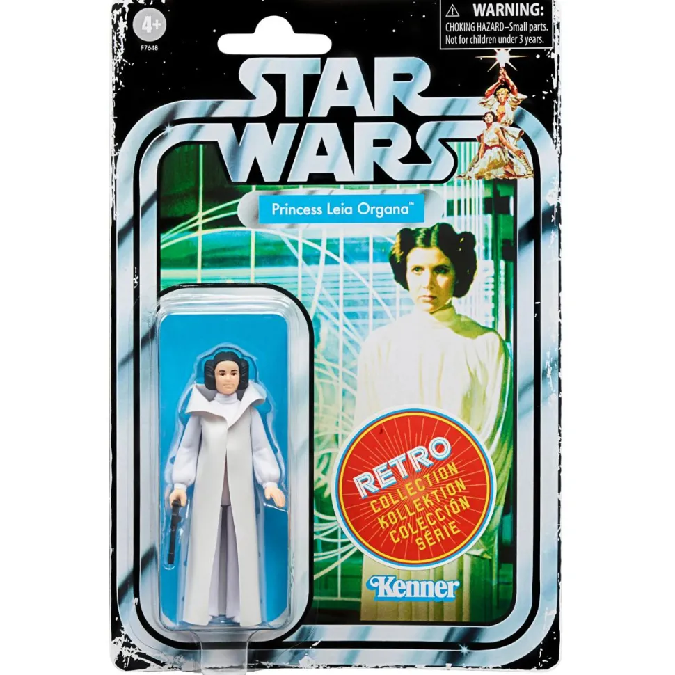 Star Wars - Luke Skywalker, Darth Vader, Han Solo, Princess Leia, Chewbacca & Stormtrooper Retro Collection Kenner 3.75" Action Figure 6-Pack