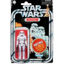 Star Wars - Luke Skywalker, Darth Vader, Han Solo, Princess Leia, Chewbacca & Stormtrooper Retro Collection Kenner 3.75