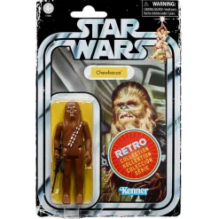 Star Wars - Luke Skywalker, Darth Vader, Han Solo, Princess Leia, Chewbacca & Stormtrooper Retro Collection Kenner 3.75