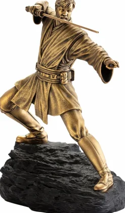 Star Wars - Obi-Wan Kenobi Limited Edition Gilt 8” Pewter Statue