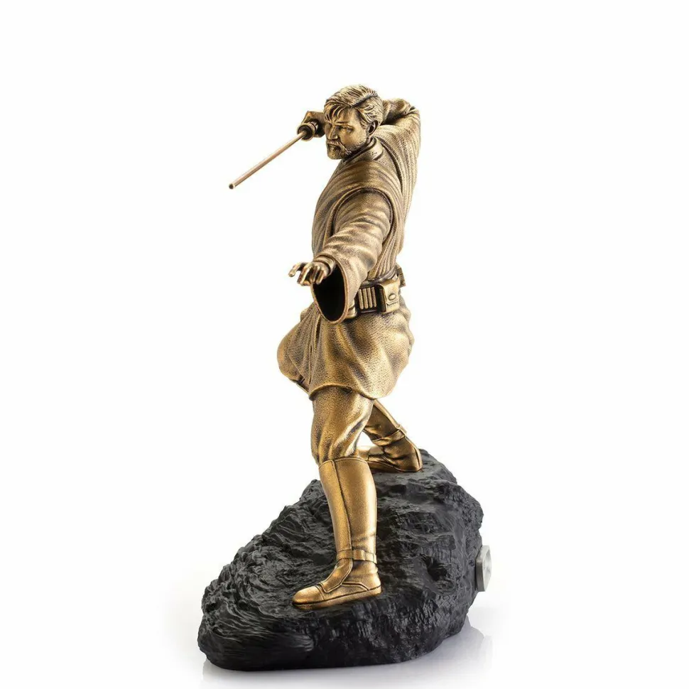 Star Wars - Obi-Wan Kenobi Limited Edition Gilt 8” Pewter Statue