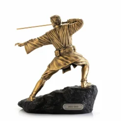 Star Wars - Obi-Wan Kenobi Limited Edition Gilt 8” Pewter Statue