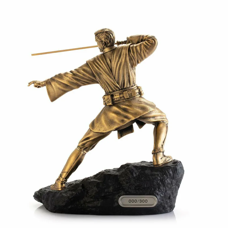 Star Wars - Obi-Wan Kenobi Limited Edition Gilt 8” Pewter Statue