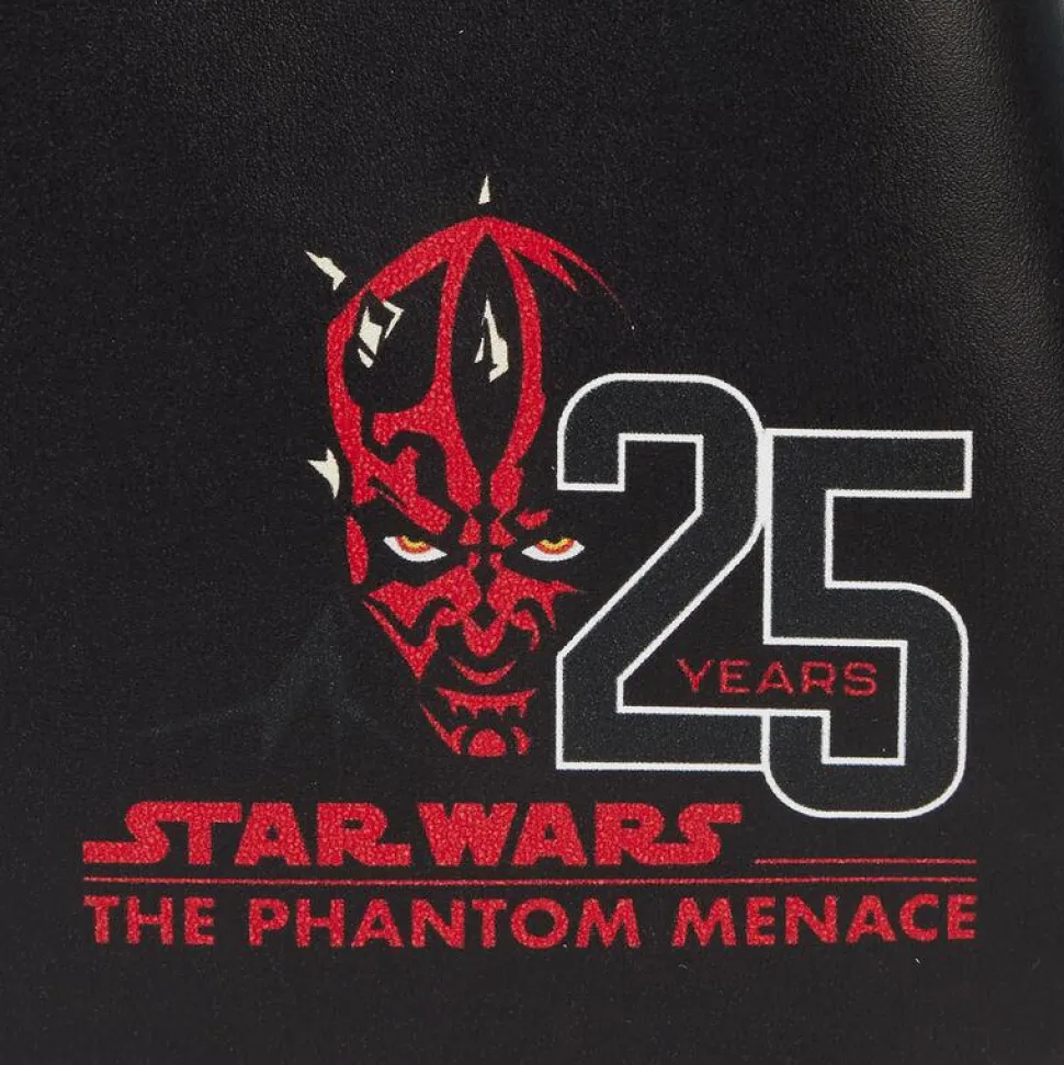 Star Wars - Phantom Menace 25th Anniversary Darth Maul Cosplay Glow in the Dark Accessory Bundle (Set of 2)