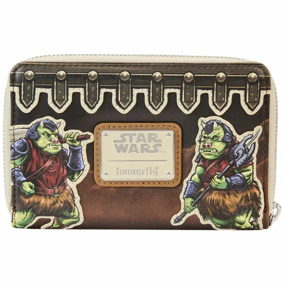 Star Wars - Return of the Jedi 40th Anniversary Jabba’s Palace 4” Faux Leather Zip-Around Wallet