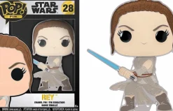 Star Wars - Rey Glow in the Dark 4” Pop! Enamel Pin