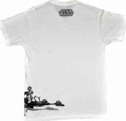 Star Wars - Scout Troopers on Speederbikes White Male T-Shirt