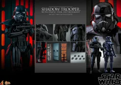 Star Wars - Shadow Trooper with Death Star Environment 1/6th Scale Hot Toys Action Figure