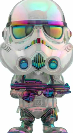 Star Wars - Stormtrooper (Iridescent Version) Cosbaby (S) Hot Toys Bobble Head Figure