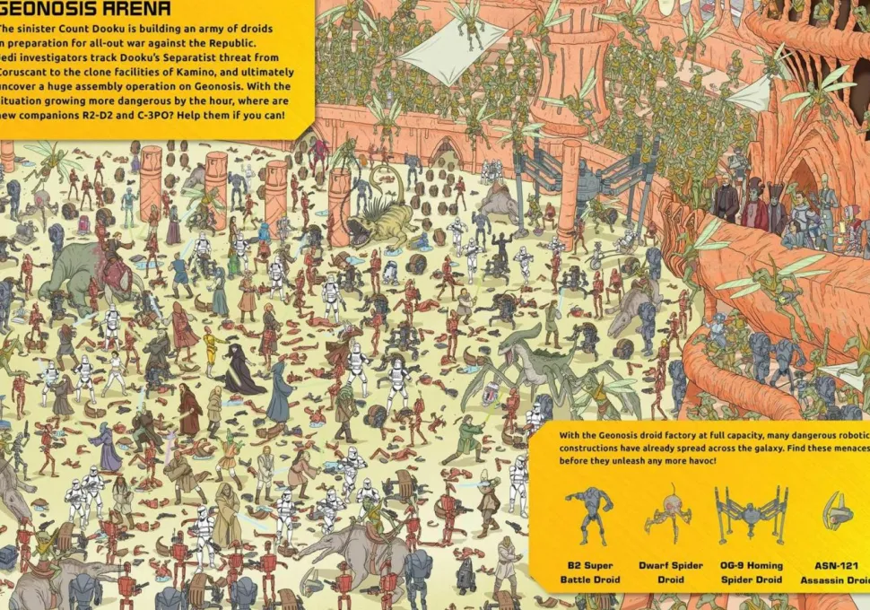 Star Wars - These Are the Droids You’re Looking For: A Search-and-Find Hardcover Book