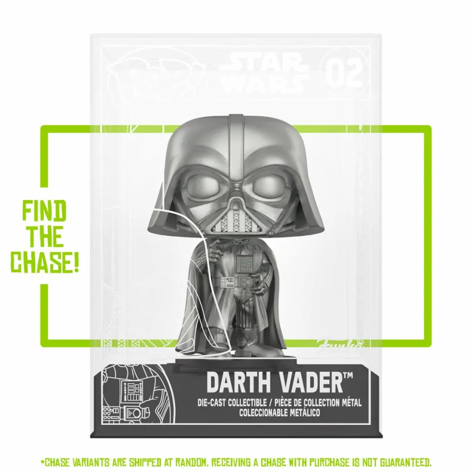 Star Wars / Thor (2011) - Darth Vader & Thor Diecast Metal Pop! Vinyl Figure Bundle (Funko / Popcultcha Exclusive) (Set of 2)