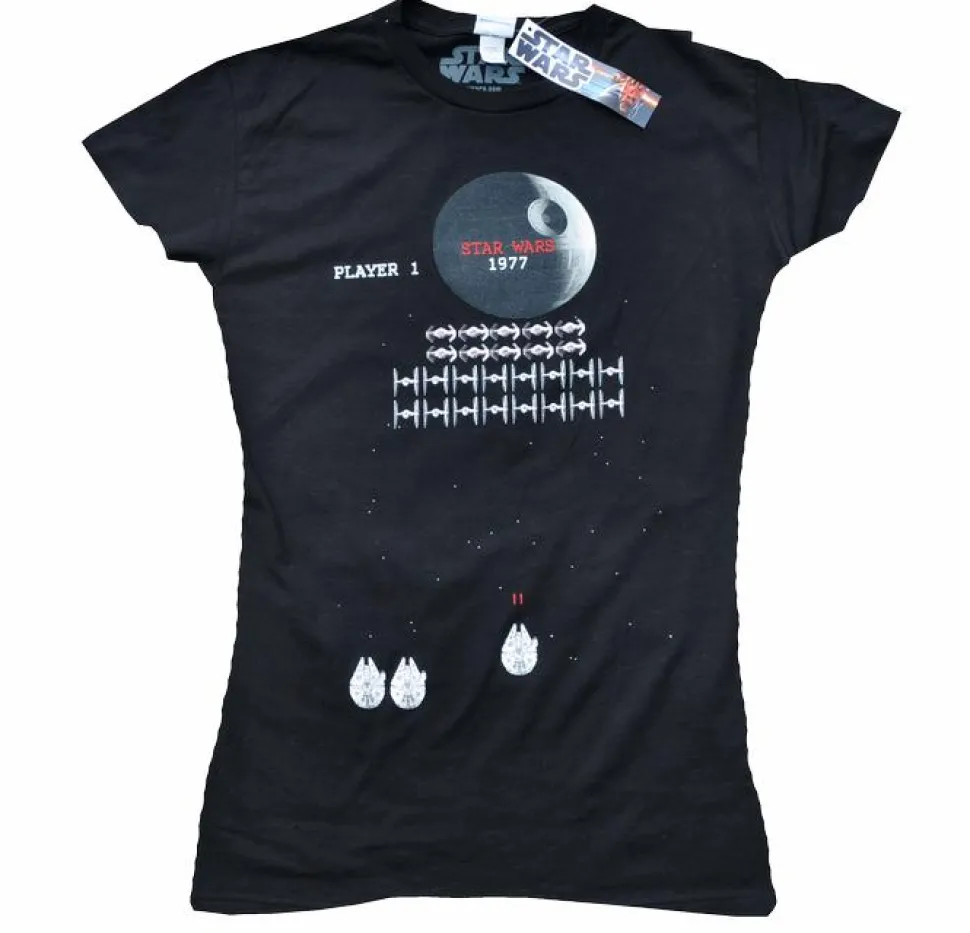 Star Wars - Video Game Black Female T-Shirt