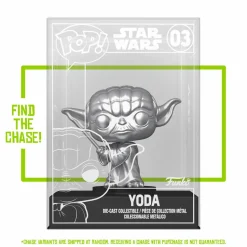 Star Wars - Yoda with Lightsaber Diecast Metal Pop! Vinyl Figure (Funko / Popcultcha Exclusive)