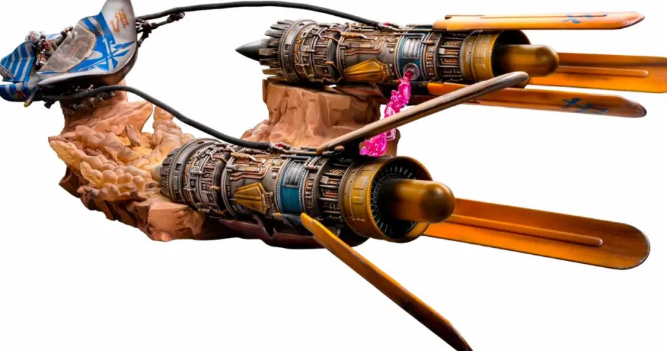 Star Wars Episode I: The Phantom Menace - Anakin's Pod Racer 1/20th Scale Diorama Statue