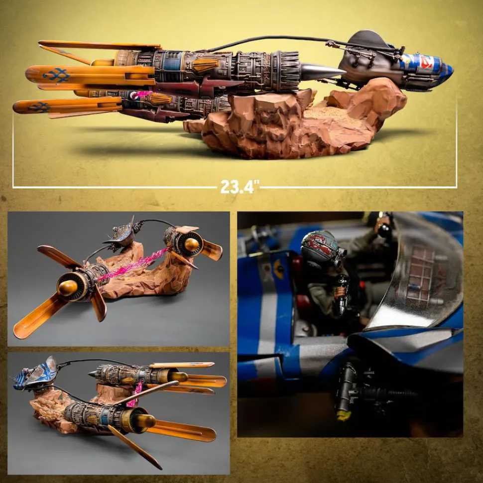 Star Wars Episode I: The Phantom Menace - Anakin's Pod Racer 1/20th Scale Diorama Statue