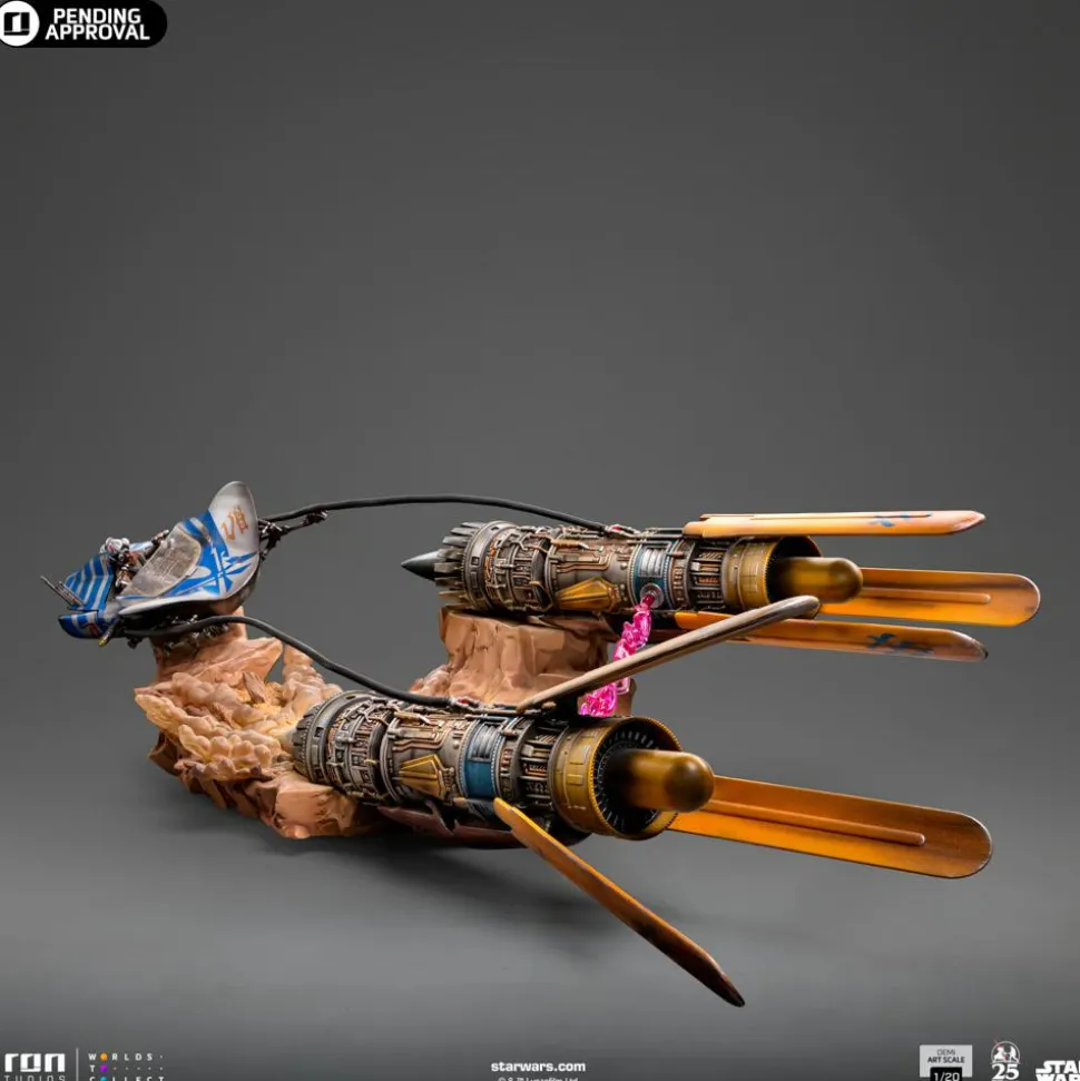 Star Wars Episode I: The Phantom Menace - Anakin's Pod Racer 1/20th Scale Diorama Statue