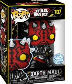 Star Wars Episode I: The Phantom Menace - Darth Maul 25th Anniversary Retro Series Pop! Vinyl Figure