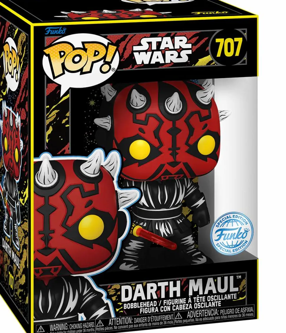 Star Wars Episode I: The Phantom Menace - Darth Maul 25th Anniversary Retro Series Pop! Vinyl Figure