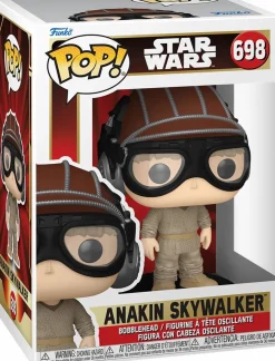Star Wars Episode I: The Phantom Menace - Anakin Skywalker with Pod Racing Helmet 25th Anniversary Pop! Vinyl Figure
