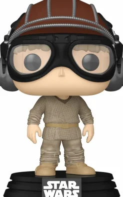 Star Wars Episode I: The Phantom Menace - Anakin Skywalker with Pod Racing Helmet 25th Anniversary Pop! Vinyl Figure