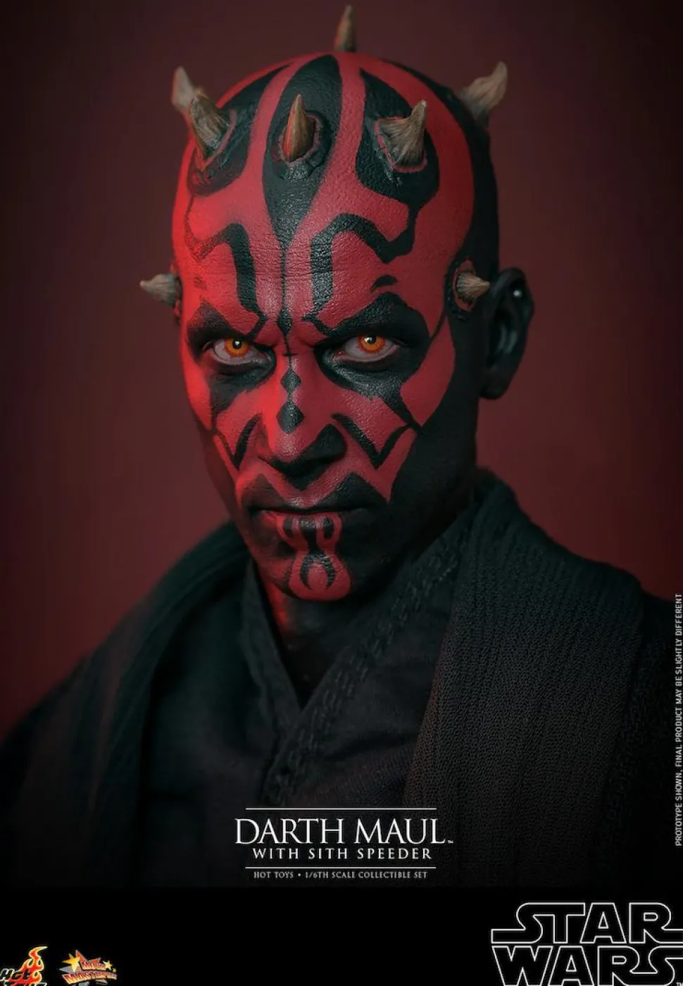Star Wars Episode I: The Phantom Menace - Darth Maul with Sith Speeder 25th Anniversary 1/6th Scale Hot Toys Action Figure