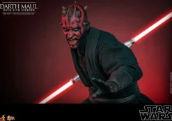 Star Wars Episode I: The Phantom Menace - Darth Maul with Sith Speeder 25th Anniversary 1/6th Scale Hot Toys Action Figure