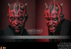 Star Wars Episode I: The Phantom Menace - Darth Maul with Sith Speeder 25th Anniversary 1/6th Scale Hot Toys Action Figure