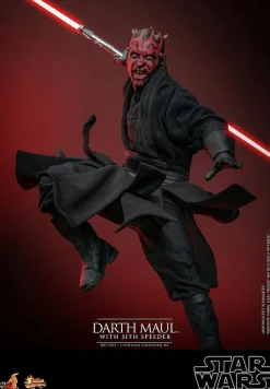 Star Wars Episode I: The Phantom Menace - Darth Maul with Sith Speeder 25th Anniversary 1/6th Scale Hot Toys Action Figure