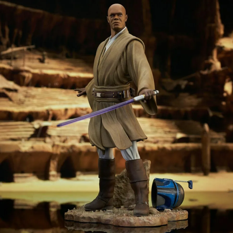 Star Wars Episode II: Attack of the Clones - Mace Windu Premier Collection 1/7th Scale Statue