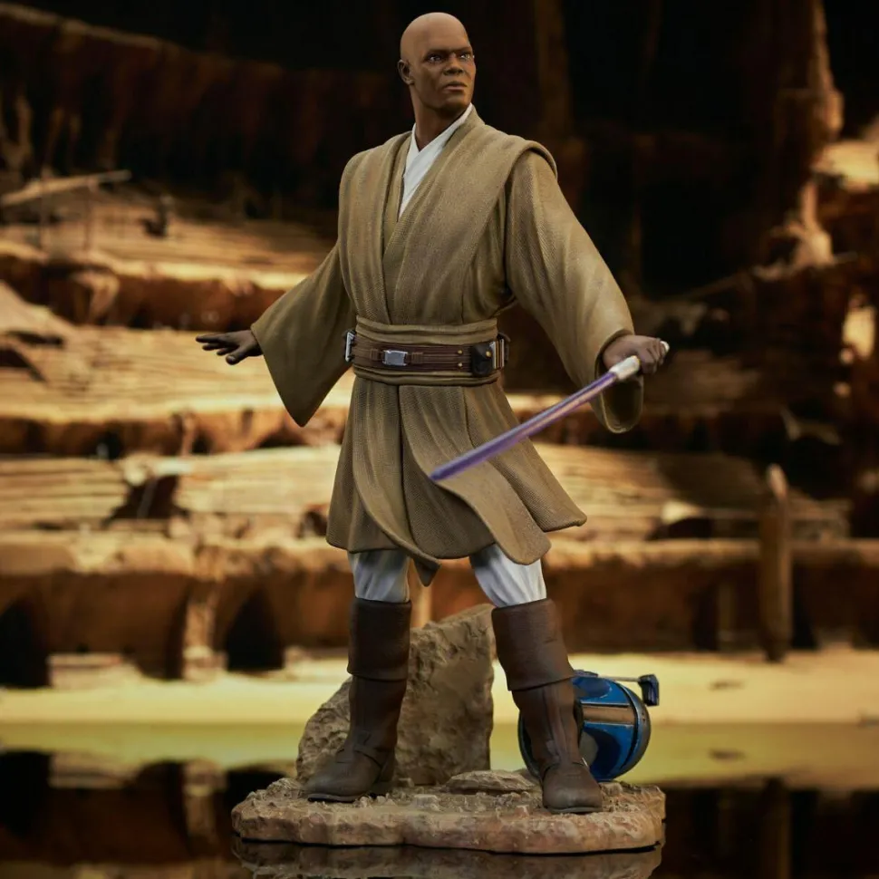 Star Wars Episode II: Attack of the Clones - Mace Windu Premier Collection 1/7th Scale Statue