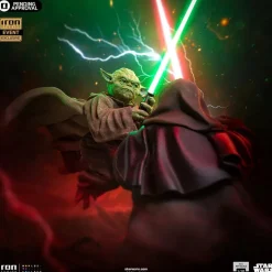 Star Wars Episode III: Revenge of the Sith - Yoda vs. Emperor Palpatine 1/10th Scale Diorama Statue (2024 CCXP Event Exclusive)