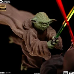 Star Wars Episode III: Revenge of the Sith - Yoda vs. Emperor Palpatine 1/10th Scale Diorama Statue (2024 CCXP Event Exclusive)