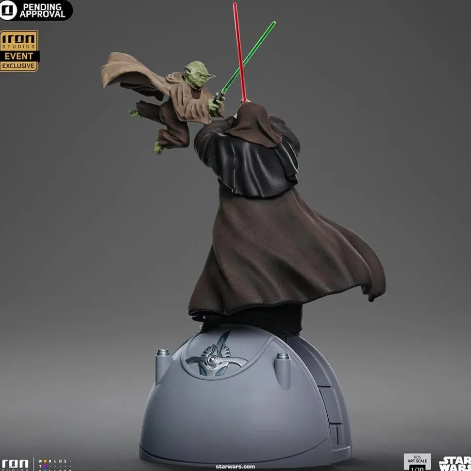 Star Wars Episode III: Revenge of the Sith - Yoda vs. Emperor Palpatine 1/10th Scale Diorama Statue (2024 CCXP Event Exclusive)